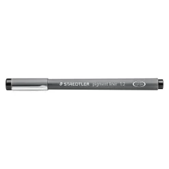 STAEDTLER pigment liner - Feutre fin - 1.2 mm - noir