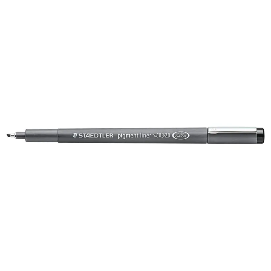 STAEDTLER pigment liner - Feutre fin - 2 mm - noir
