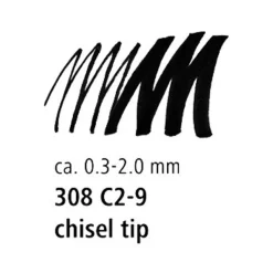STAEDTLER pigment liner - Feutre fin - 2 mm - noir