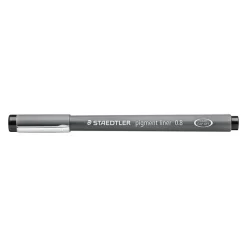STAEDTLER pigment liner - Feutre fin - 0.8 mm - noir