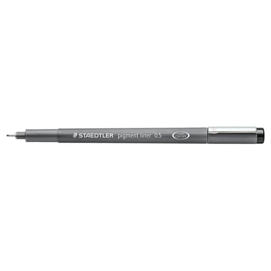 STAEDTLER pigment liner - Feutre fin - 0.5 mm - noir