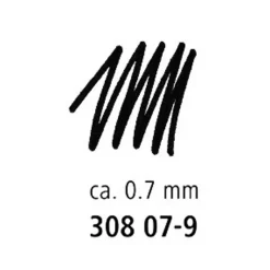 STAEDTLER pigment liner - Feutre fin - 0.7 mm - noir