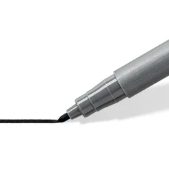 STAEDTLER Pigment pen 379 - 2 feutres - pointe ogive 1 mm - noir intense
