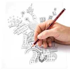 STAEDTLER Tradition - Crayon à papier - 4H - 2 mm