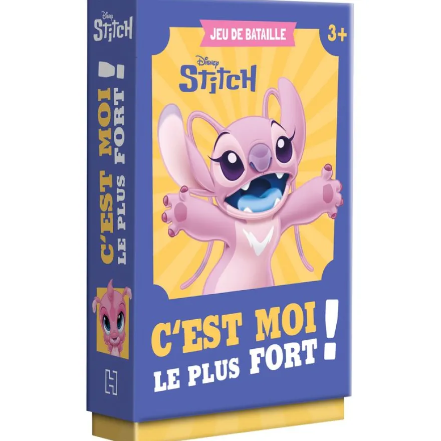 STITCH - C'est moi le plus fort ! Jeu de cartes (Bataille) - Disney