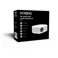 Strong N1 - Vidéoprojecteur - LED - portable - 120 ANSI lumens - 16:9 - blanc