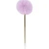 Styllo bille Pompon mauve - Oberthur