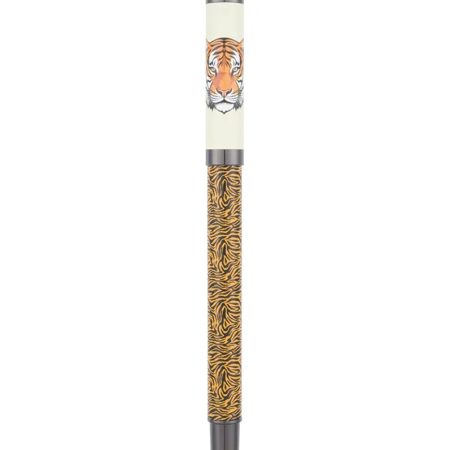 Styllo plume Animaux - 5 decors assortis - Oberthur