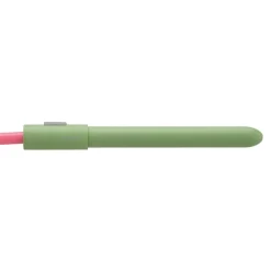 Stylo à bille rétractable ENZO VARINI "4 en 1 CMYK" coloris du corps vert & rose