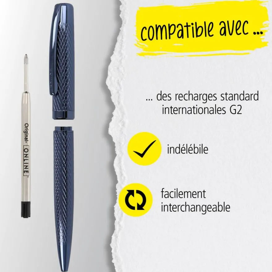 Stylo bille Eleganza Diamond Night