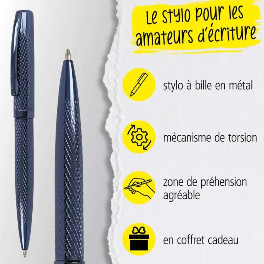 Stylo bille Eleganza Diamond Night