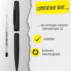 Stylo bille Eleganza Pure Black