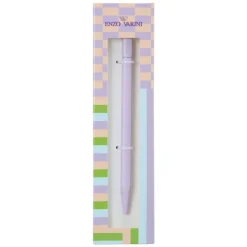 Stylo bille métal en boite cadeau ENZO VARINI coloris assortis