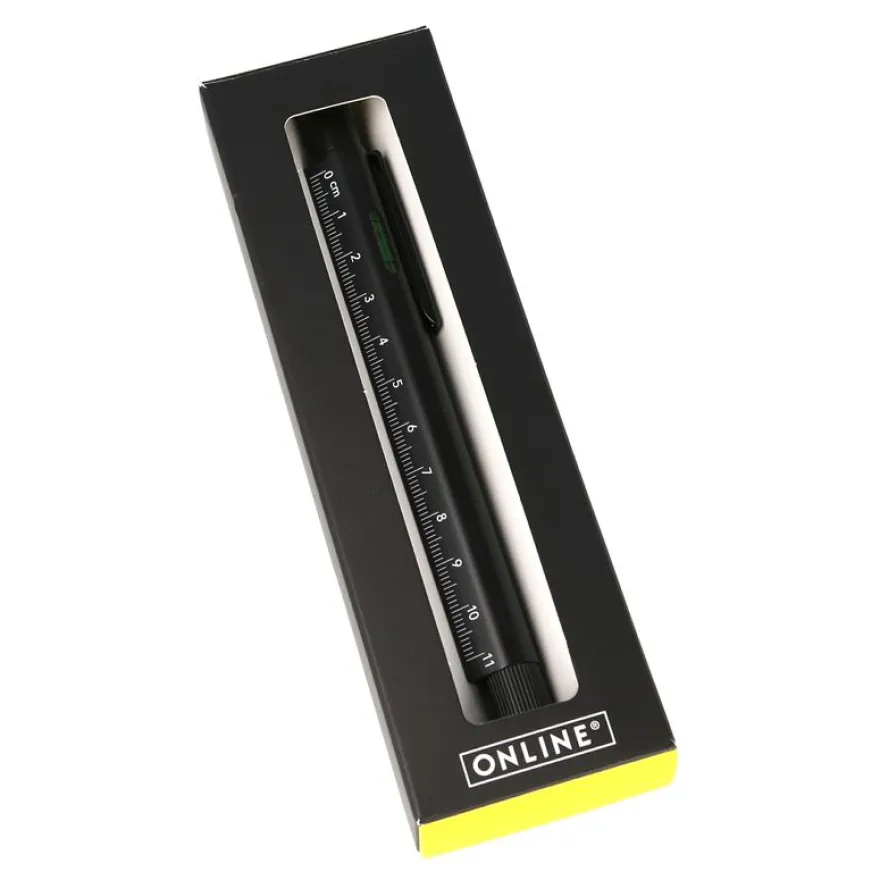 Stylo bille Tool Pen Black/noir en boîte cadeau