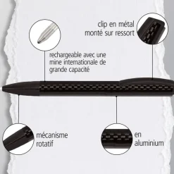 Stylo bille Vision Carbon Black
