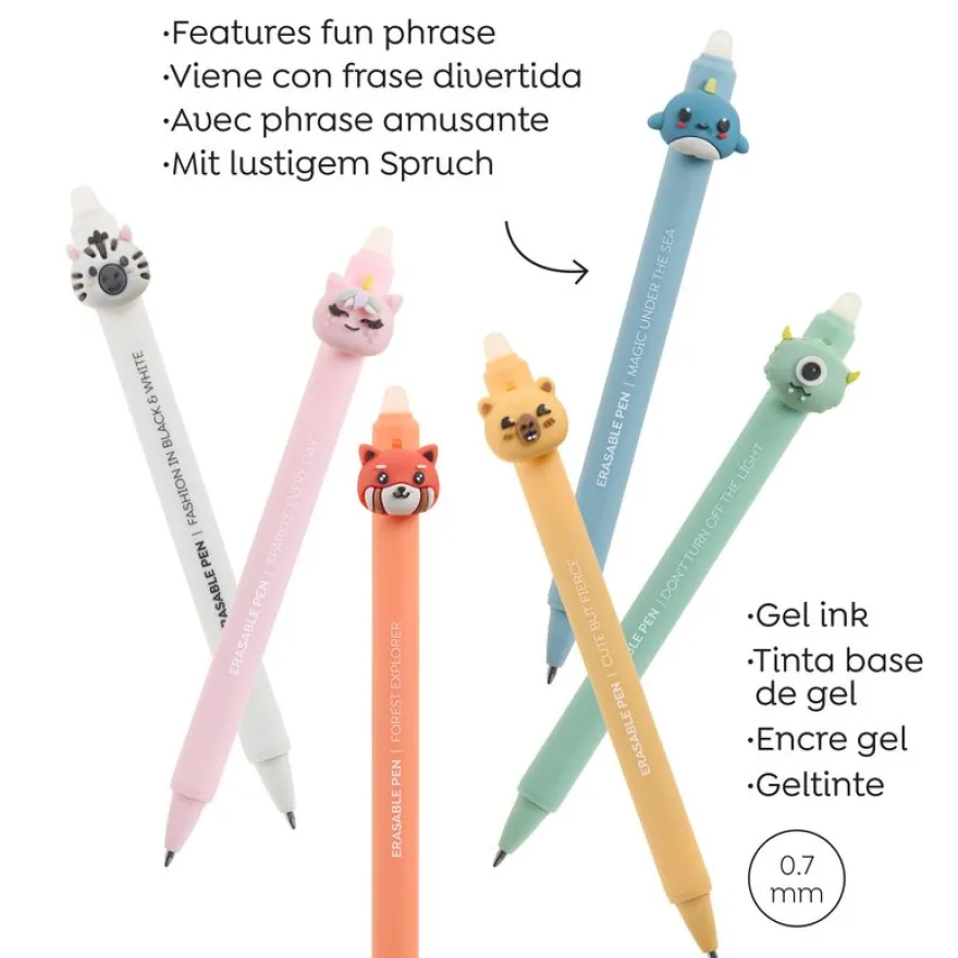 Stylo effaçable Capy Soft Oops Back2fun