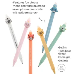 Stylo effaçable Monstre Soft Oops Back2fun