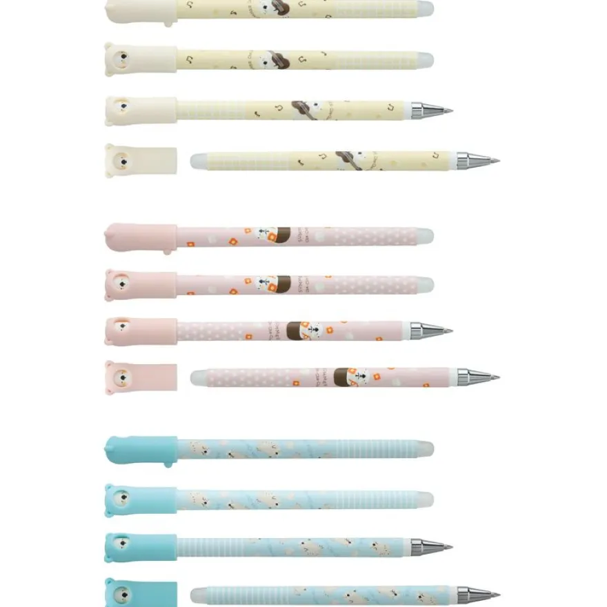 Stylo effaçable par gomme SMILE "Choupi"