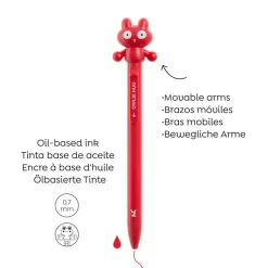 Stylo Hibou Hug Attack Back2Fun