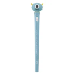 Stylo monstre lumineux bleu Back2Fun