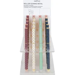 Stylo plume Broadway - 5 decors assortis - Oberthur