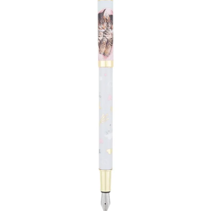 Stylo plume chaton - Oberthur