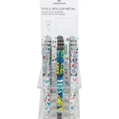 Stylo plume Dessin - 3 decors assortis - Oberthur
