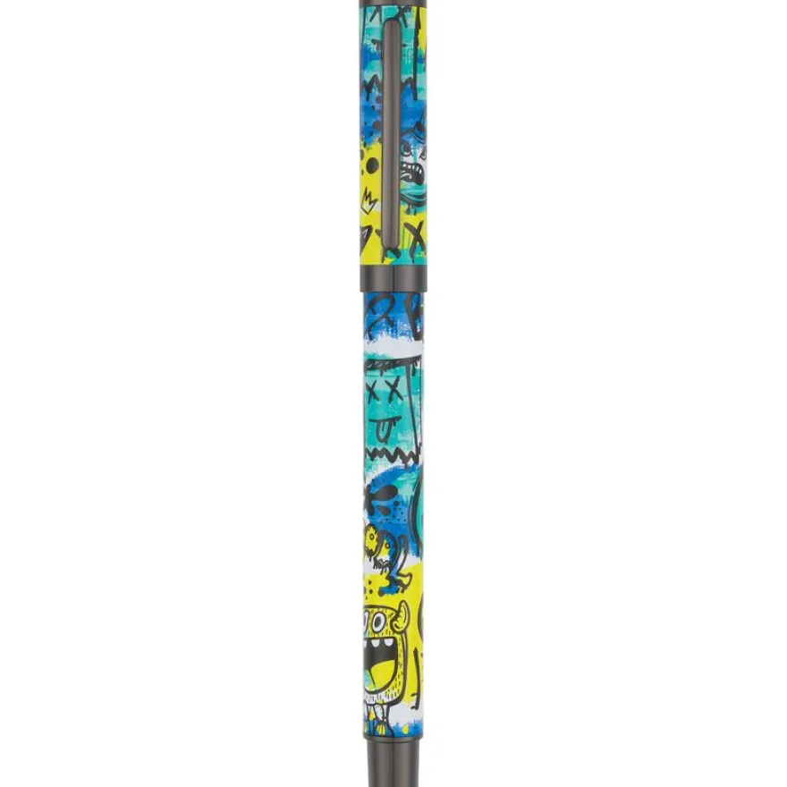 Stylo plume Dessin - 3 decors assortis - Oberthur