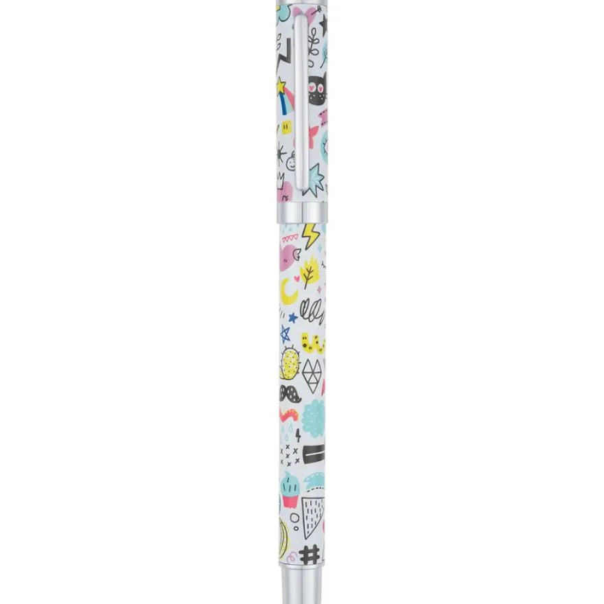 Stylo plume Dessin - 3 decors assortis - Oberthur