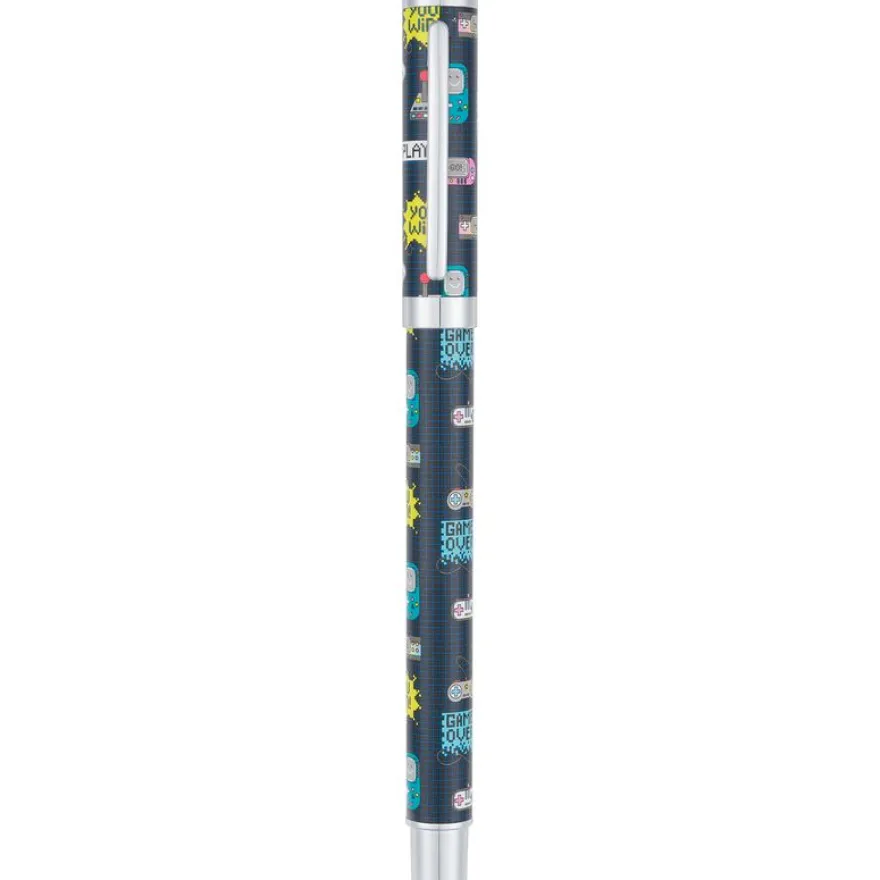Stylo plume Diverissement - 3 decors assortis - Oberthur