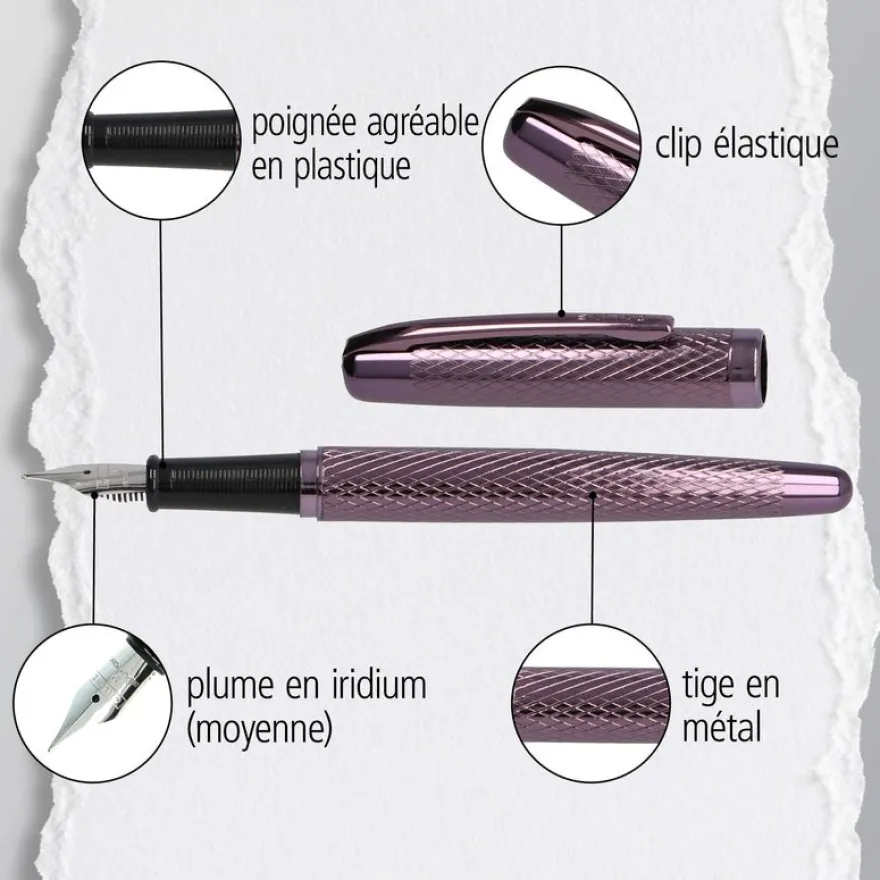 Stylo plume Eleganza Diamond Wine