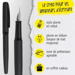 Stylo plume Eleganza Pure Black