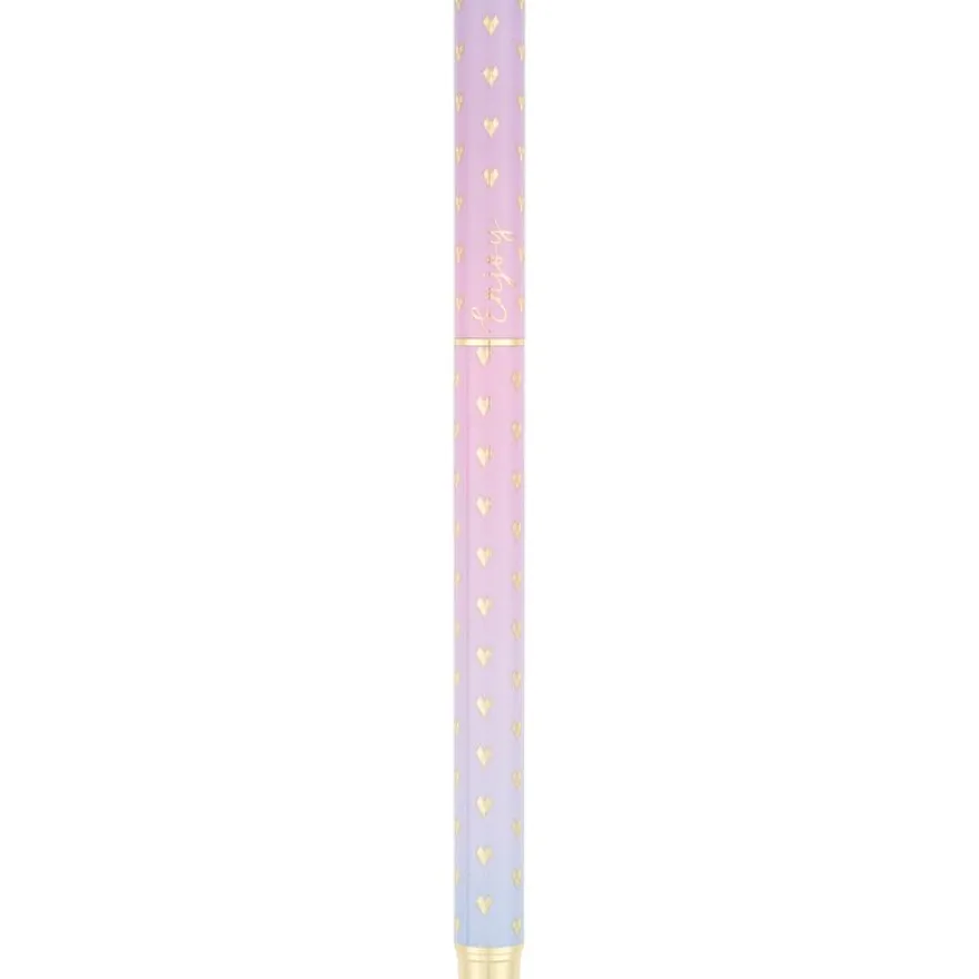 Stylo plume Goldy - 5 decors assortis - Oberthur