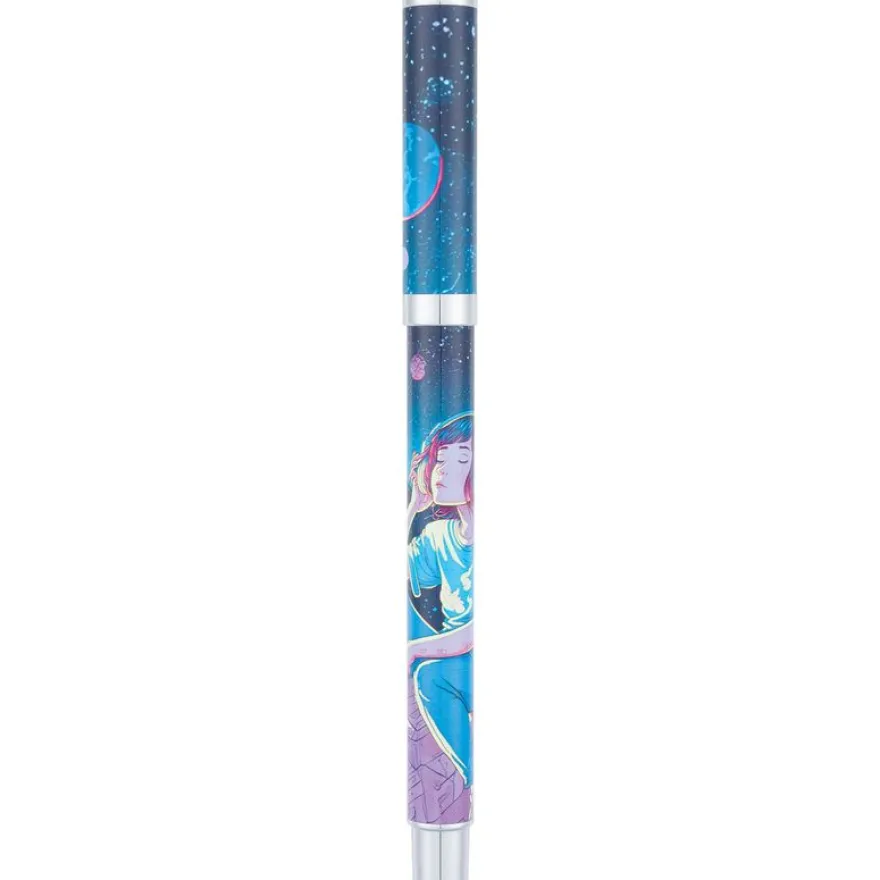 Stylo plume Manga - 5 decors assortis - Oberthur