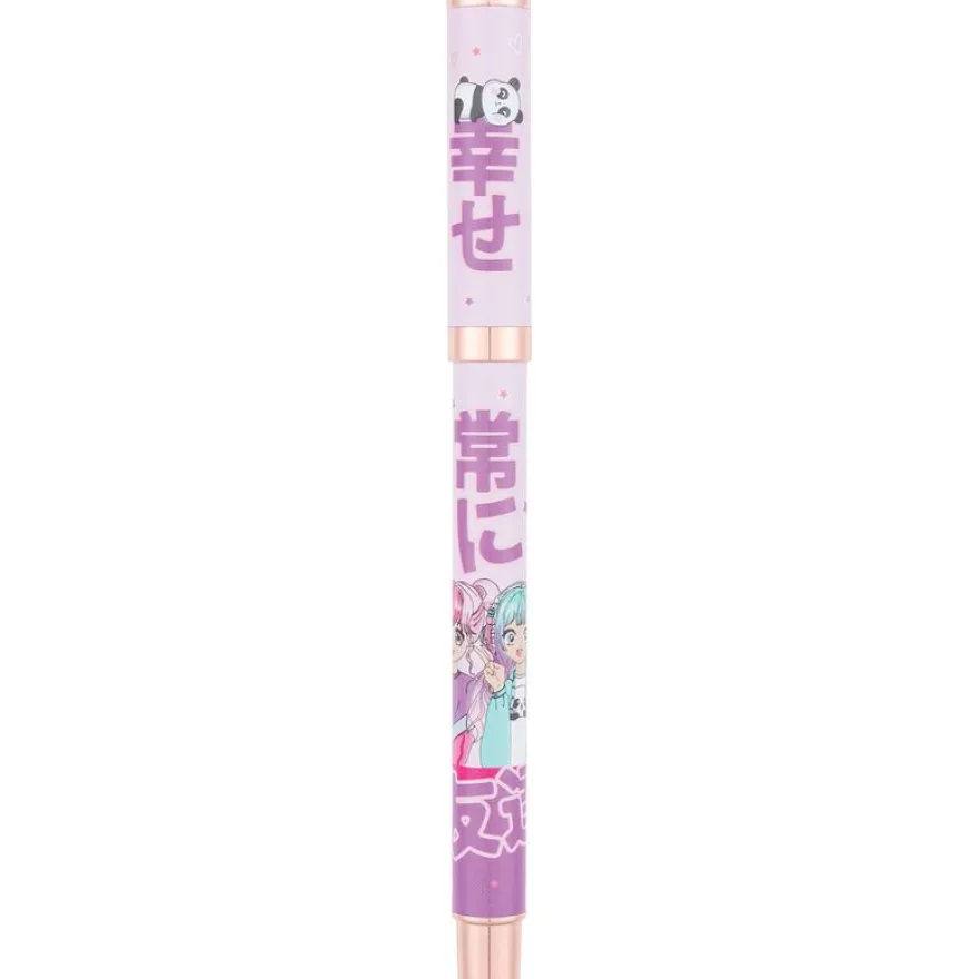 Stylo plume Manga - 5 decors assortis - Oberthur