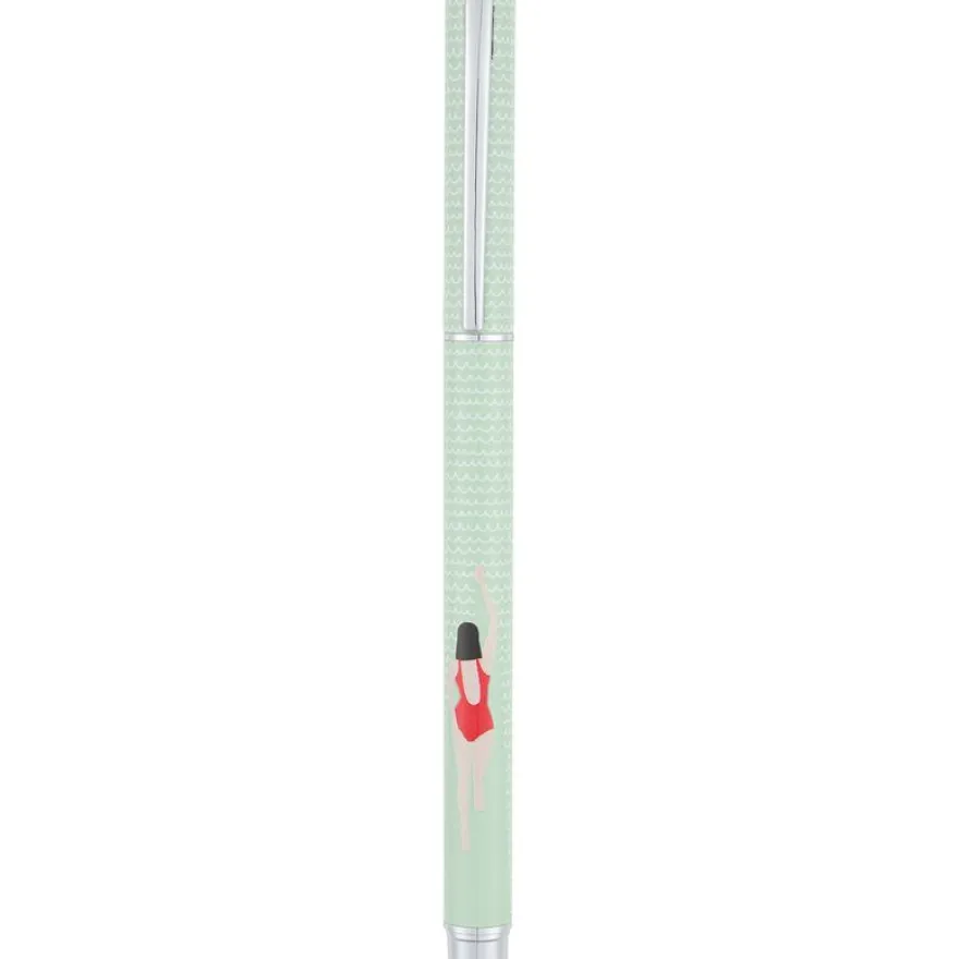 Stylo plume Nautique - 3 decors assortis - Oberthur