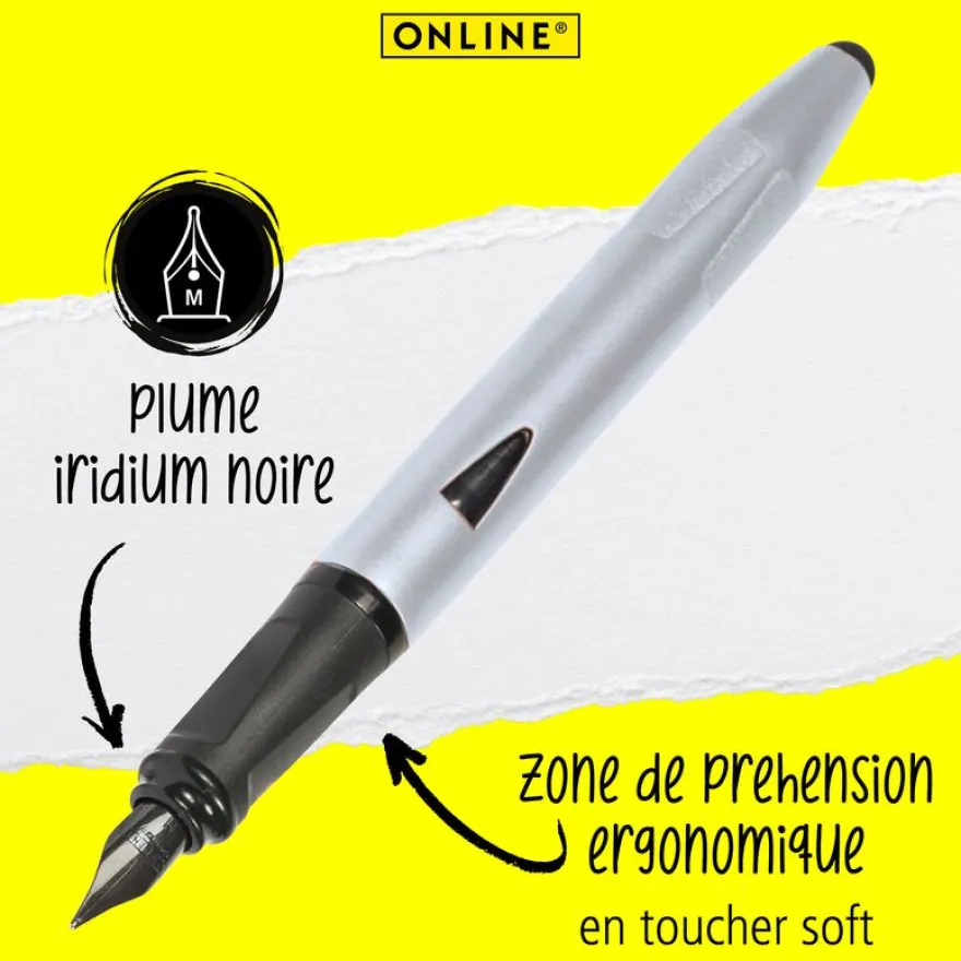 Stylo plume tactile Switch Plus Silver