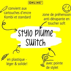Stylo plume tactile Switch Plus Green Ocean