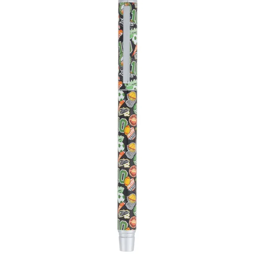 Stylo plume Tendance - 4 decors assortis - Oberthur