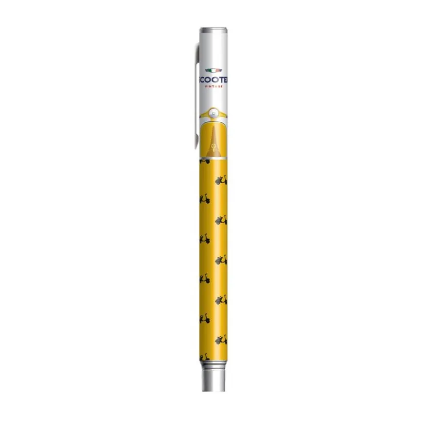 Stylo plume Voyage - 3 decors assortis - Oberthur