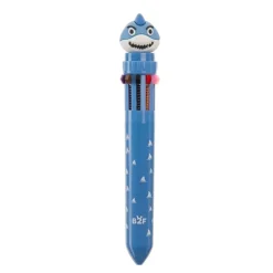 Stylo requin bleu 10 couleurs Back2Fun