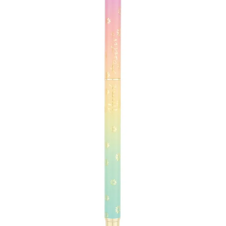Stylo roller a cartouche Goldy - 5 decors assortis - Oberthur