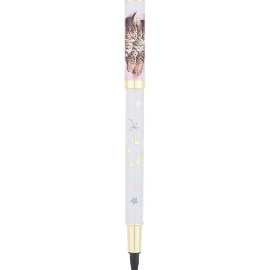 Stylo roller a cartouche chaton - Oberthur