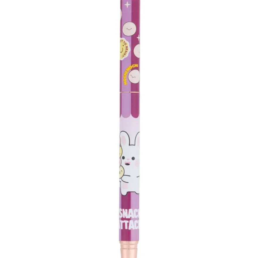 Stylo roller a cartouche Kawai Market - 4 decors assortis- Oberthur