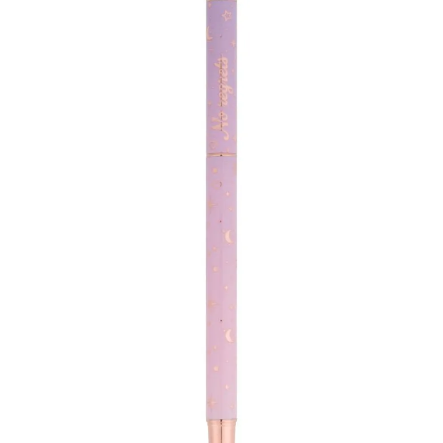 Stylo roller a cartouche Goldy - 4 decors assortis - Oberthur