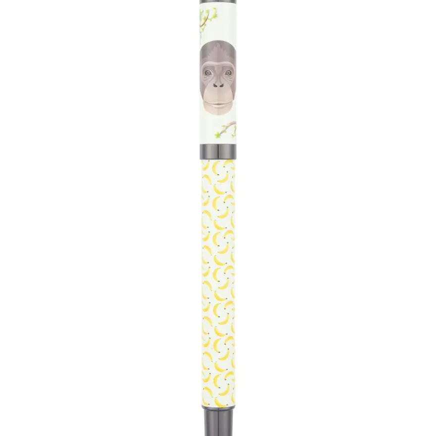 Stylo roller a cartouche Animaux - 5 decors assortis- Oberthur