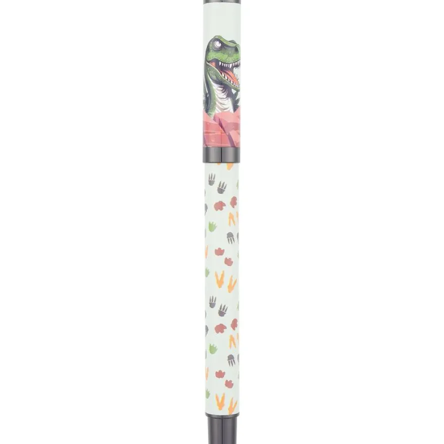 Stylo roller a cartouche Animaux - 5 decors assortis- Oberthur