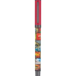 Stylo roller a cartouche Arcade - 5 decors assortis - Oberthur