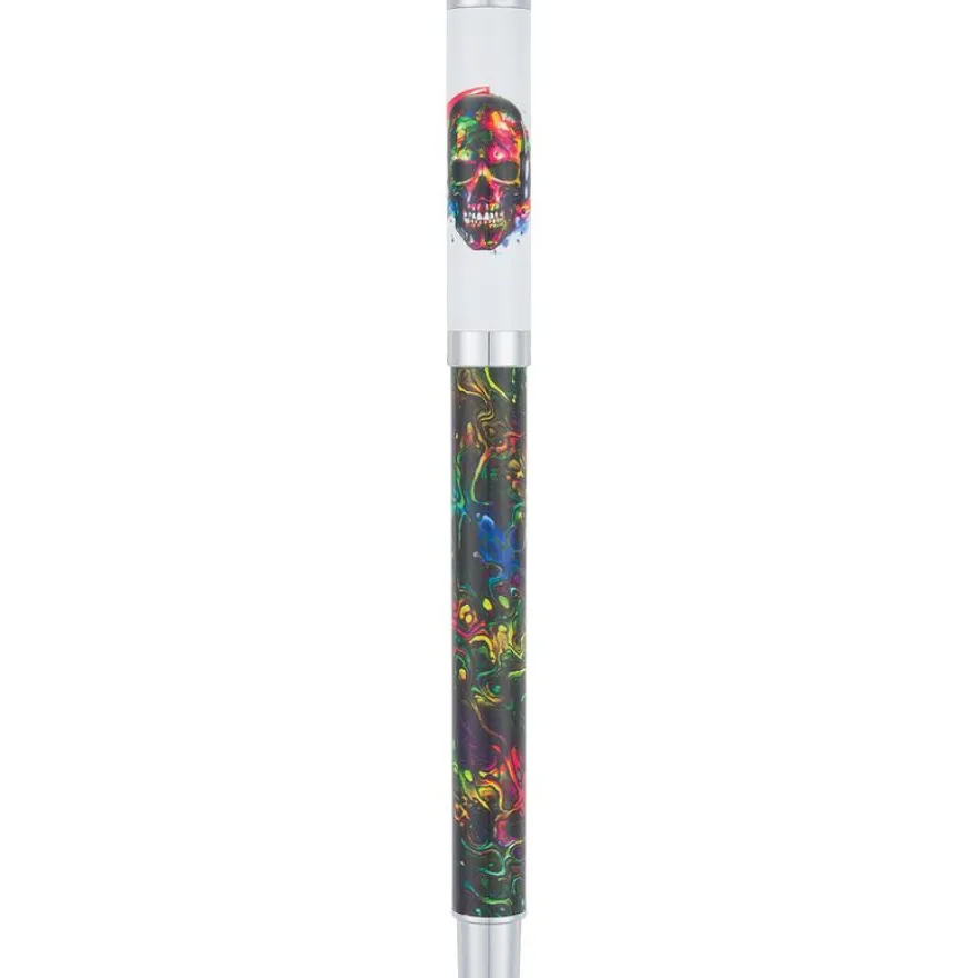 Stylo roller a cartouche Arcade - 5 decors assortis - Oberthur