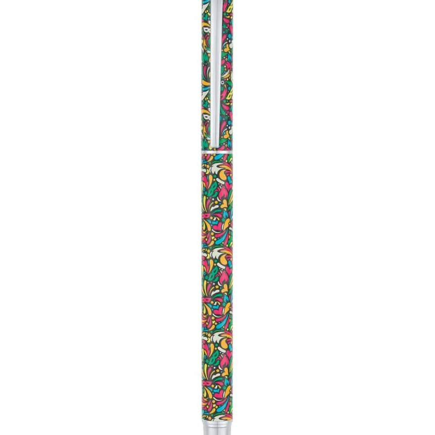 Stylo roller a cartouche Destination - 3 decors assortis - Oberthur